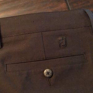 Like new, Black, FootJoy Men’s golf slacks. Size 38/32.